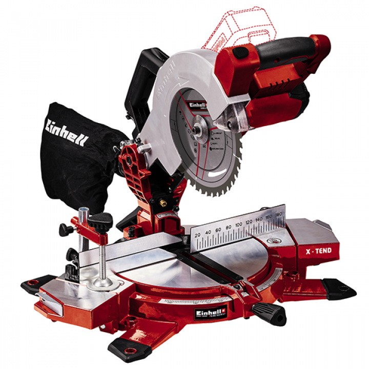 Пила торцовочная аккумуляторная Einhell PXC TE-MS 18/210 Li-Solo - 4300890