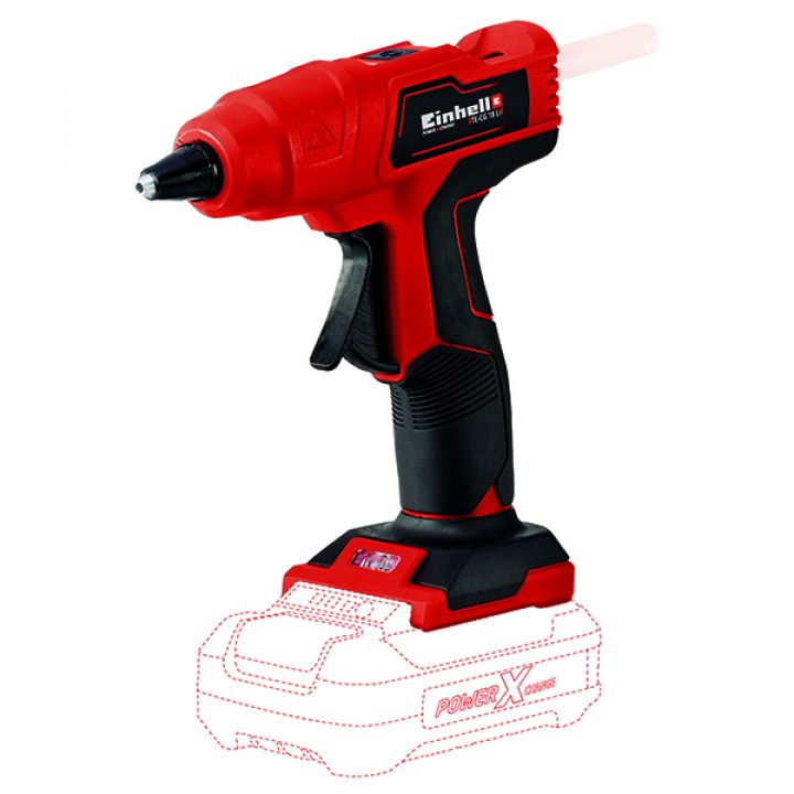 Пистолет клеевой аккумуляторный Einhell TE-CG 18 Li-Solo - 4522200