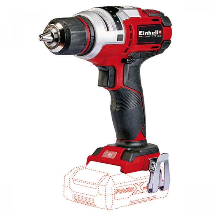 Дрель аккумуляторная Einhell PXC TE-CD 18 Li E-Solo - 4513870