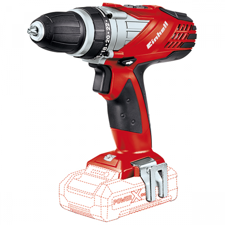 Дрель аккумуляторная Einhell PXC TE-CD 18 Li-Solo - 4513692