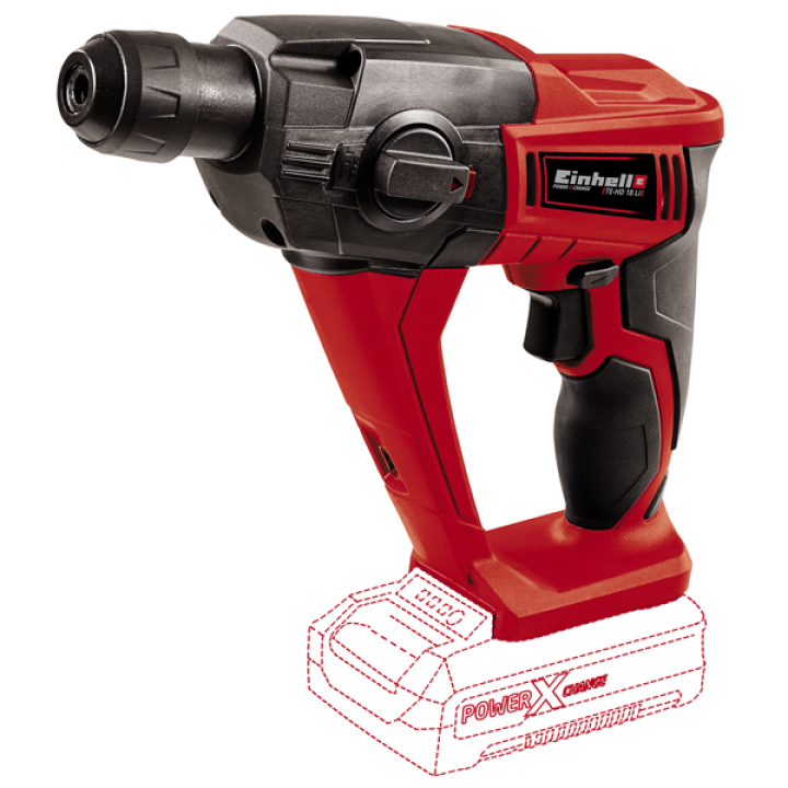 Перфоратор аккумуляторный Einhell PXC TE-HD 18 Li-Solo - 4513812