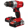 Дрель аккумуляторная Einhell TE-CD 18/2 Li Kit (2x1,5Ah) - 4513830